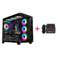 Customized Gaming PC - Intel i5 14400F Processor, 16GB RAM, 1TB SSD, RTX 3050 6GB, 650W PSU - Black