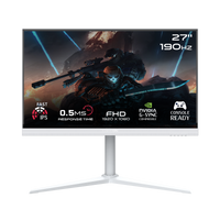 GAMEON GOA27FHD190IPS Artic Pro Series 27" FHD, 190Hz, MPRT 0.5ms, HDMI 2.1, Fast IPS Gaming Monitor (Supports PS5) - White