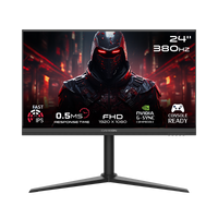 GAMEON GOMP24FHD380IPS Midnight Pro Series 24" FHD, 380Hz, MPRT 0.5ms, HDMI 2.1, Fast IPS Gaming Monitor (Supports PS5) - Black