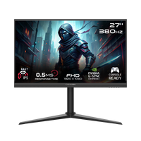 GAMEON GOMP27FHD380IPS Midnight Pro Series 27" FHD, 380Hz, MPRT 0.5ms, HDMI 2.1, Fast IPS Gaming Monitor (Supports PS5) - Black