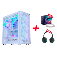Customized Gaming PC Bundle - Intel i5 12400F Processor, 16GB RAM, 1TB SSD, RTX 3050 6GB, 650W PSU, Liquid Cooler + FREE Cololight LED Strip Light & Deltaco Gaming Headset - White