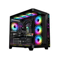 Customized Gaming PC - Intel i5 14400F Processor, 16GB RAM, 1TB SSD, RTX 3050 6GB, 650W PSU - Black