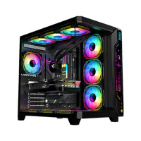 Customized Gaming PC Bundle - Intel i5 14400F Processor, 16GB RAM, 1TB SSD, RTX 3050 6GB, 650W PSU, 24" FHD 180Hz Monitor & All-In-One Gaming Bundle (Keyboard, Headset, Mouse & Mousepad) - Black