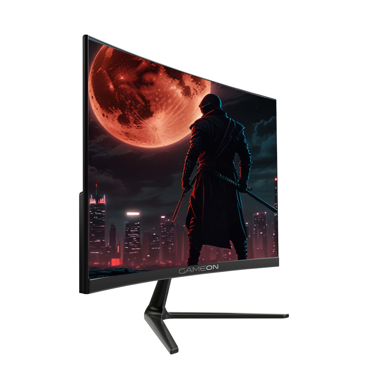 GAMEON GOC24F180VA Pro Series 24" FHD, 180Hz, MPRT 0.5ms, HDMI 2.1, VA Panel Curved Gaming Monitor 3000R 16:9 (Supports PS5) - Black