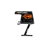 Call Of Duty (COD) Raptor BLKOPS6-L Series L-Shaped RGB Flowing Light Gaming Desk With Mouse pad, Headphone Hook, Cup Holder, Cable Management, Gamepad Holder, Qi Wireless Charger & USB Hub - Black