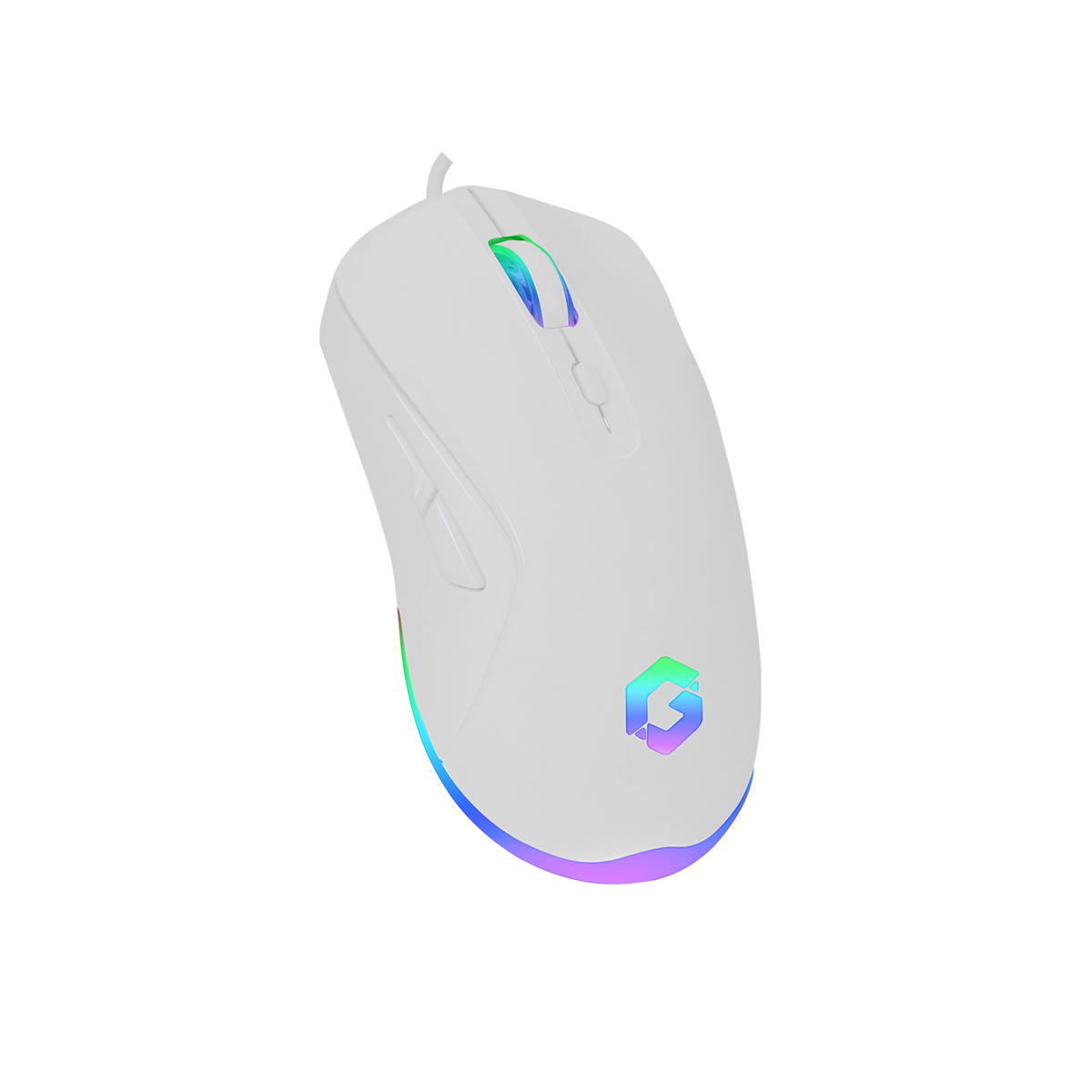 GAMEON GO-CYPHERW-XL-W All-In-One Gaming Bundle (Keyboard, Headset, Mouse & Mousepad)