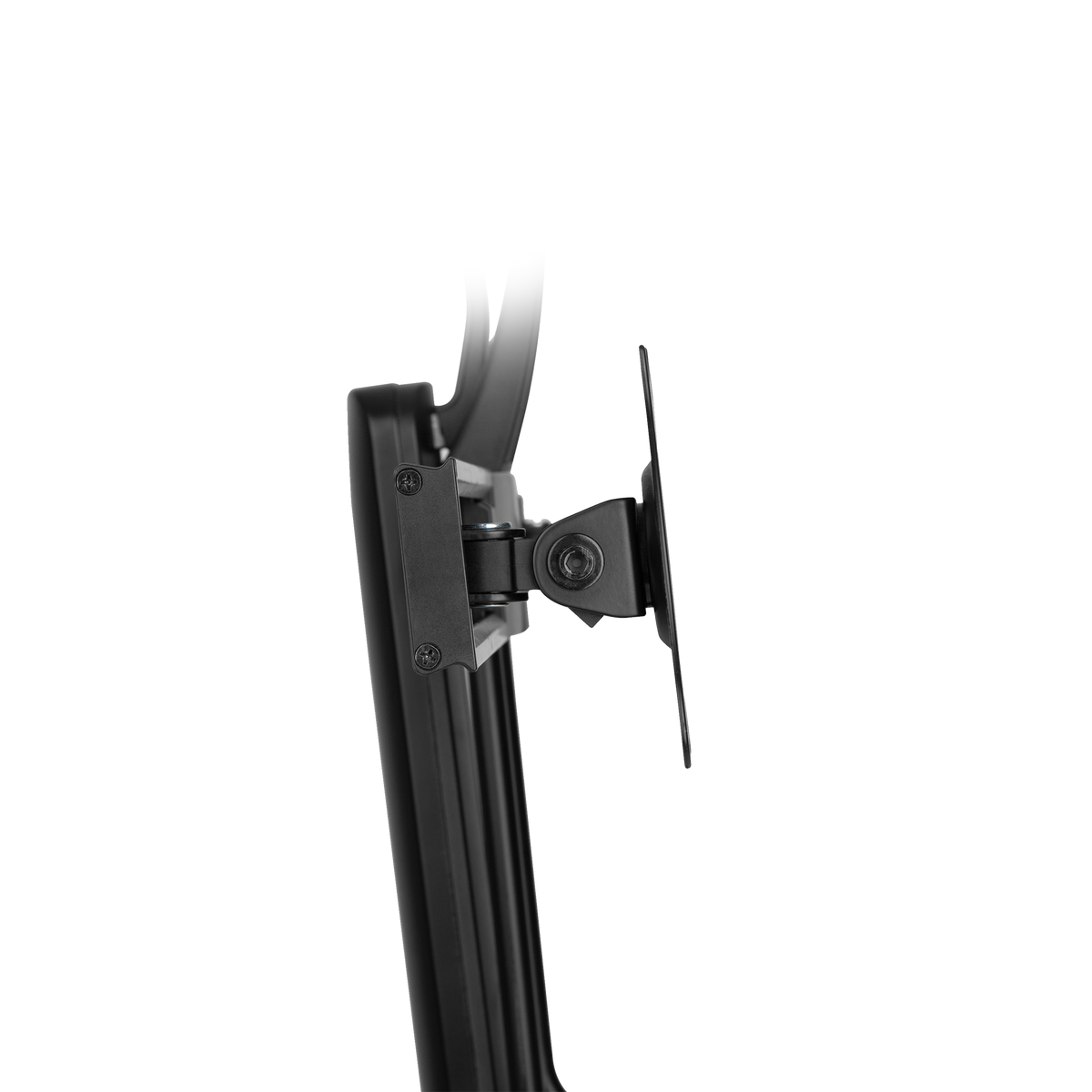 GAMEON GO-2052 Easy To Adjust Vertical Lift Dual Screen Monitor Stand For Gaming And Office Use, 17" - 27", Each Arm Up To 6 KG, Black