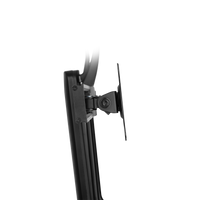 GAMEON GO-2052 Easy To Adjust Vertical Lift Dual Screen Monitor Stand For Gaming And Office Use, 17" - 27", Each Arm Up To 6 KG, Black