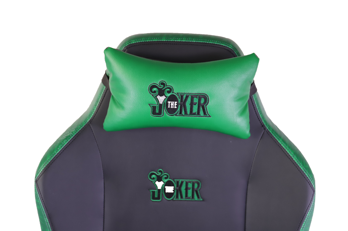 GAMEON x DC Licensed Gaming Chair With Adjustable 4D Armrest & Metal Base - Joker