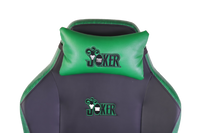 GAMEON x DC Licensed Gaming Chair With Adjustable 4D Armrest & Metal Base - Joker
