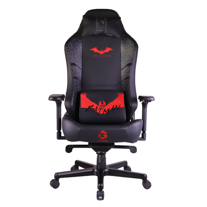 GAMEON x DC Licensed Gaming Chair With Adjustable 4D Armrest & Metal Base - Batman