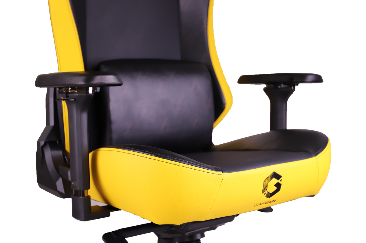 GAMEON x DC Licensed Gaming Chair With Adjustable 4D Armrest & Metal Base - Flash