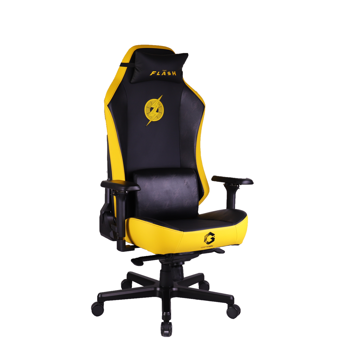 GAMEON x DC Licensed Gaming Chair With Adjustable 4D Armrest & Metal Base - Flash