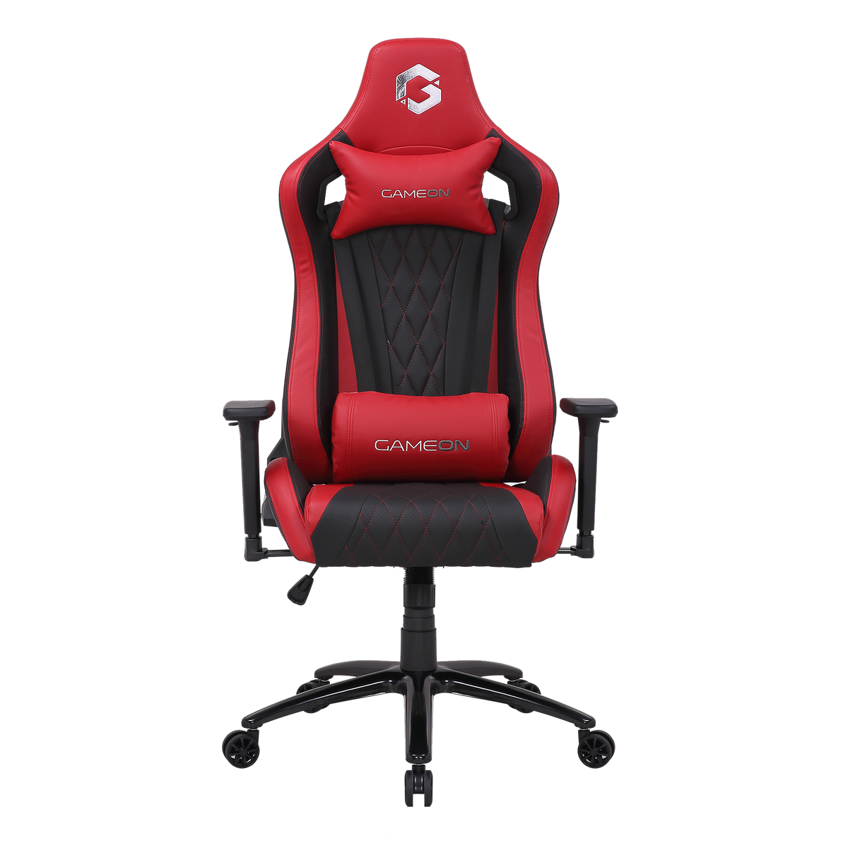 GAMEON GT Series Gaming Chair - Black/Red