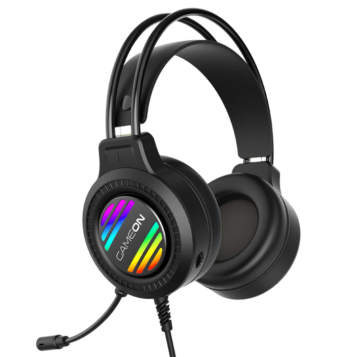 GAMEON GOT100 Ravenstrike RGB Gaming Headset - Black