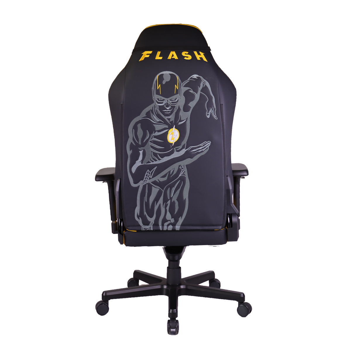 GAMEON x DC Licensed Gaming Chair With Adjustable 4D Armrest & Metal Base - Flash