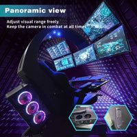 GAMEON IW-320 Zero Gravity Reclining Computer Workstation Gaming Simulator Chair/Cockpit – Black