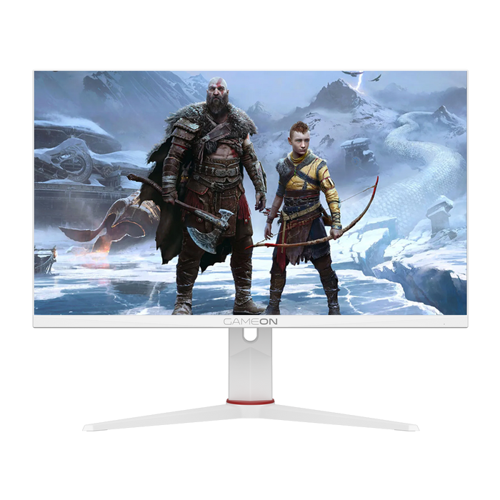 GAMEON GOA27FHD180IPS Artic Pro Series 27" FHD, 180Hz, MPRT 0.5ms, Fast IPS Gaming Monitor (Supports PS5) - White