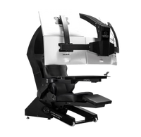 GAMEON IW-320 Zero Gravity Reclining Computer Workstation Gaming Simulator Chair/Cockpit – Black