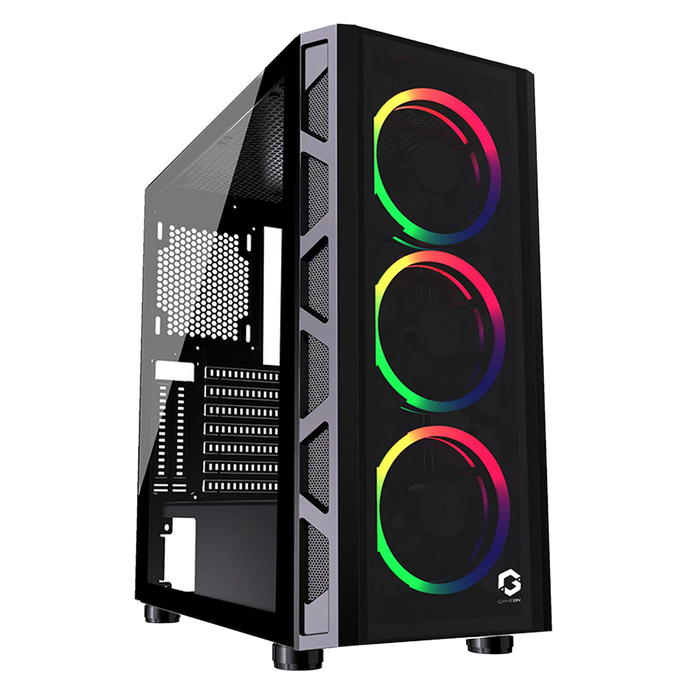 GAMEON TRIDENT II Mid Tower Gaming Case (ARGB)