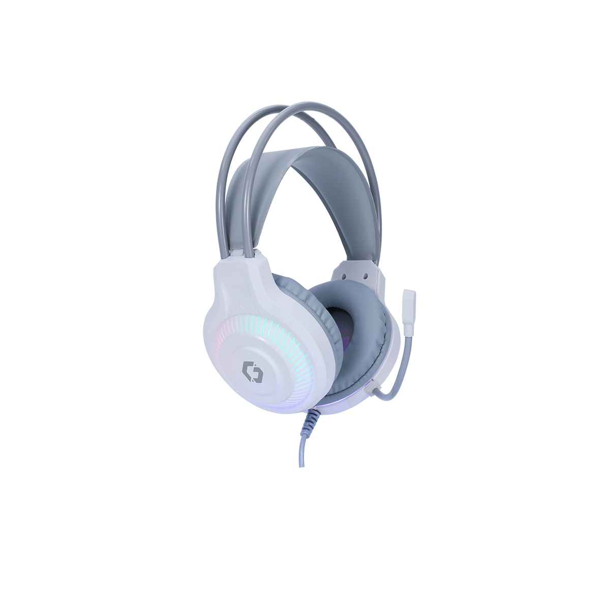 GAMEON GO-CYPHERW-XL-W All-In-One Gaming Bundle (Keyboard, Headset, Mouse & Mousepad)