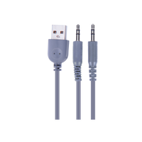 GAMEON GO-CYPHERW-XL-W All-In-One Gaming Bundle (Keyboard, Headset, Mouse & Mousepad)