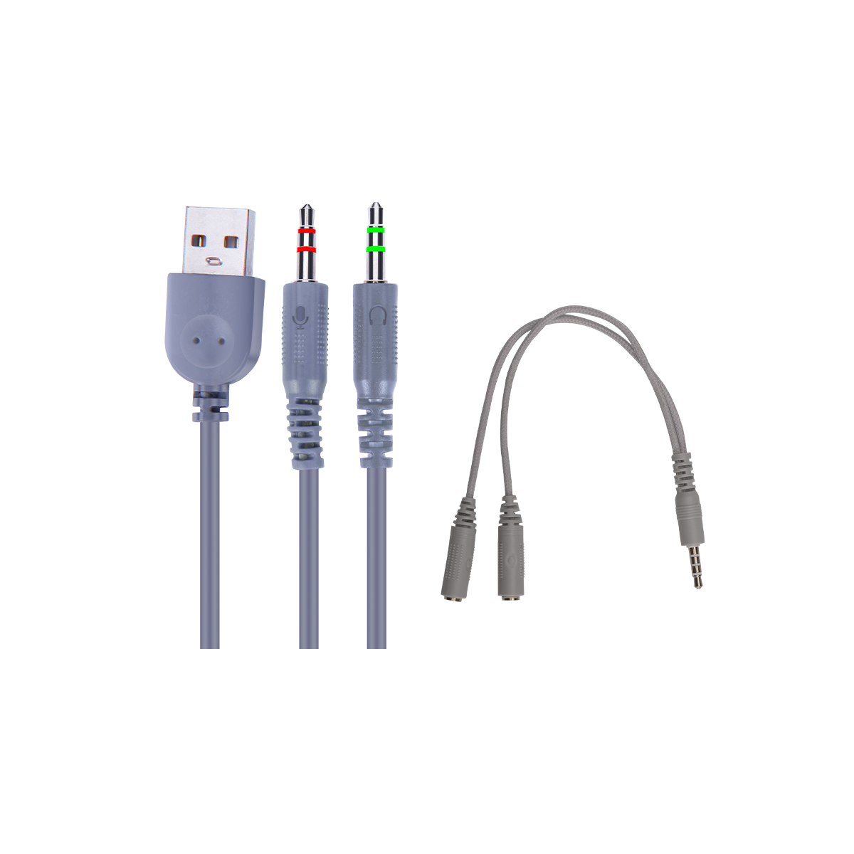 GAMEON GO-CYPHERW-XL-W All-In-One Gaming Bundle (Keyboard, Headset, Mouse & Mousepad)