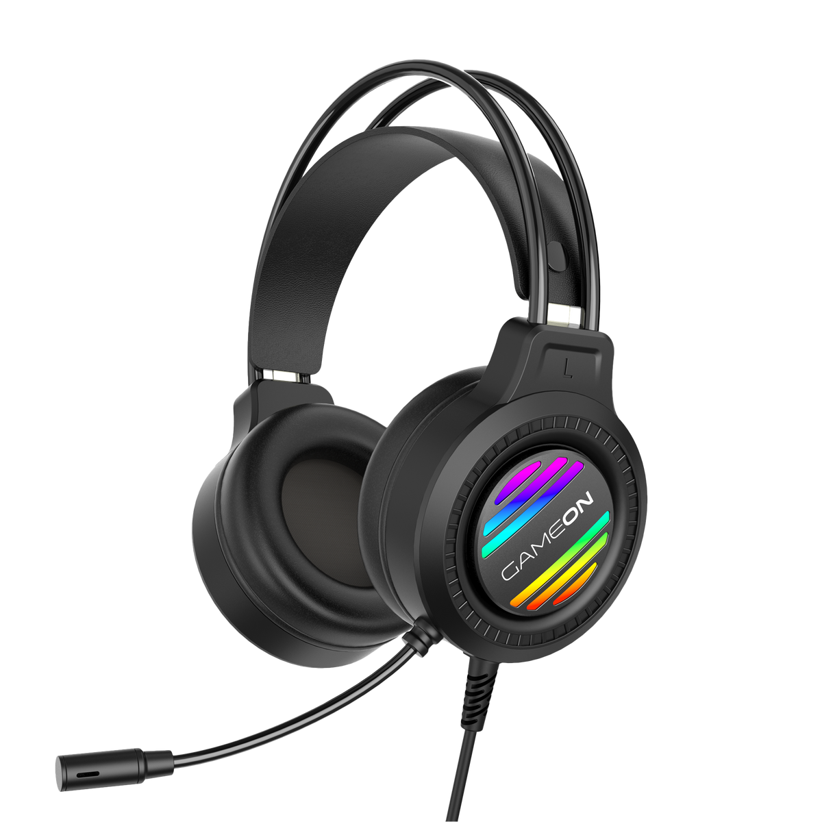 GAMEON GOT100 Ravenstrike RGB Gaming Headset - Black
