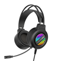 GAMEON GOT100 Ravenstrike RGB Gaming Headset - Black