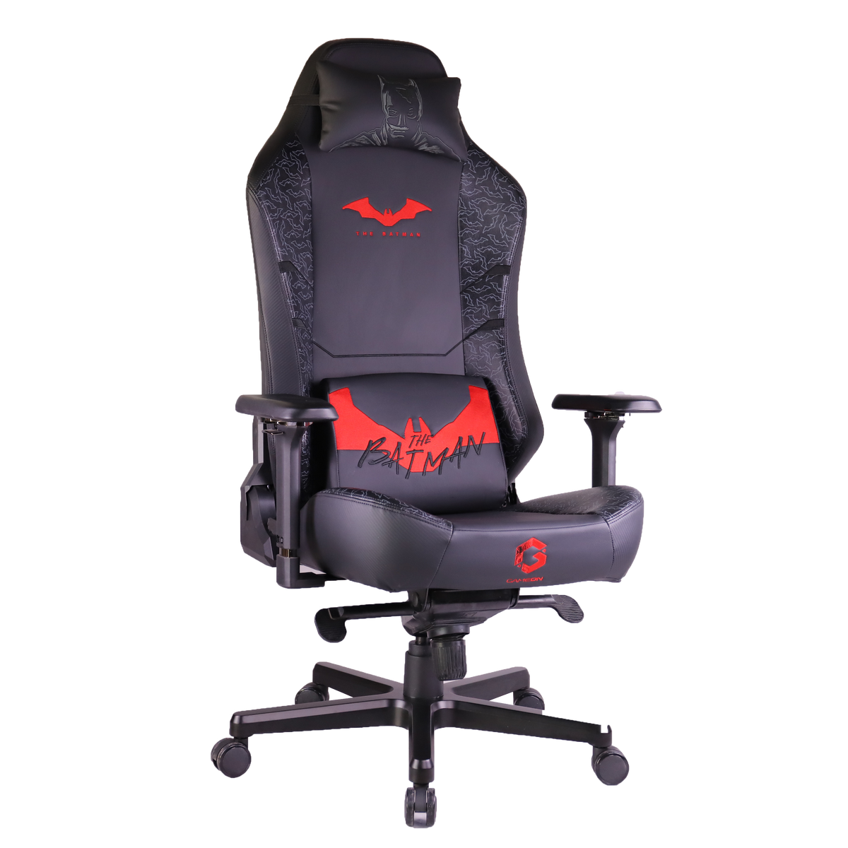 GAMEON x DC Licensed Gaming Chair With Adjustable 4D Armrest & Metal Base - Batman