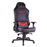 GAMEON x DC Licensed Gaming Chair With Adjustable 4D Armrest & Metal Base - Batman