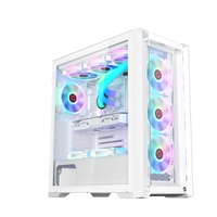 Customized Gaming PC Bundle - Intel i5 12400F Processor, 16GB RAM, 1TB SSD, RTX 3050 6GB, 650W PSU, Liquid Cooler - White