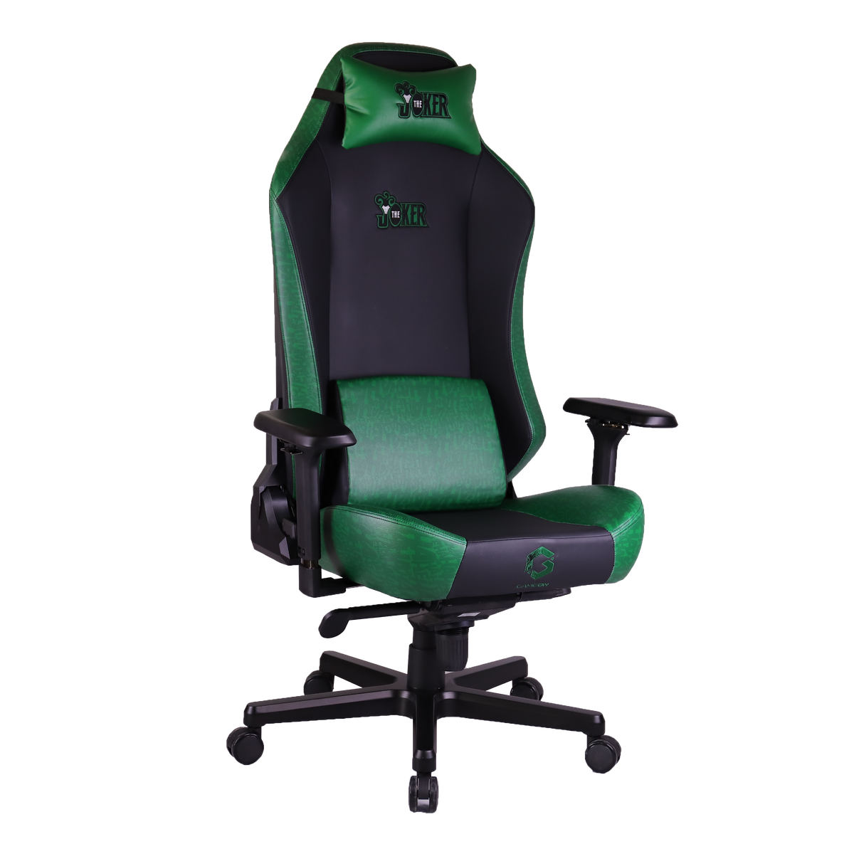 GAMEON x DC Licensed Gaming Chair With Adjustable 4D Armrest & Metal Base - Joker