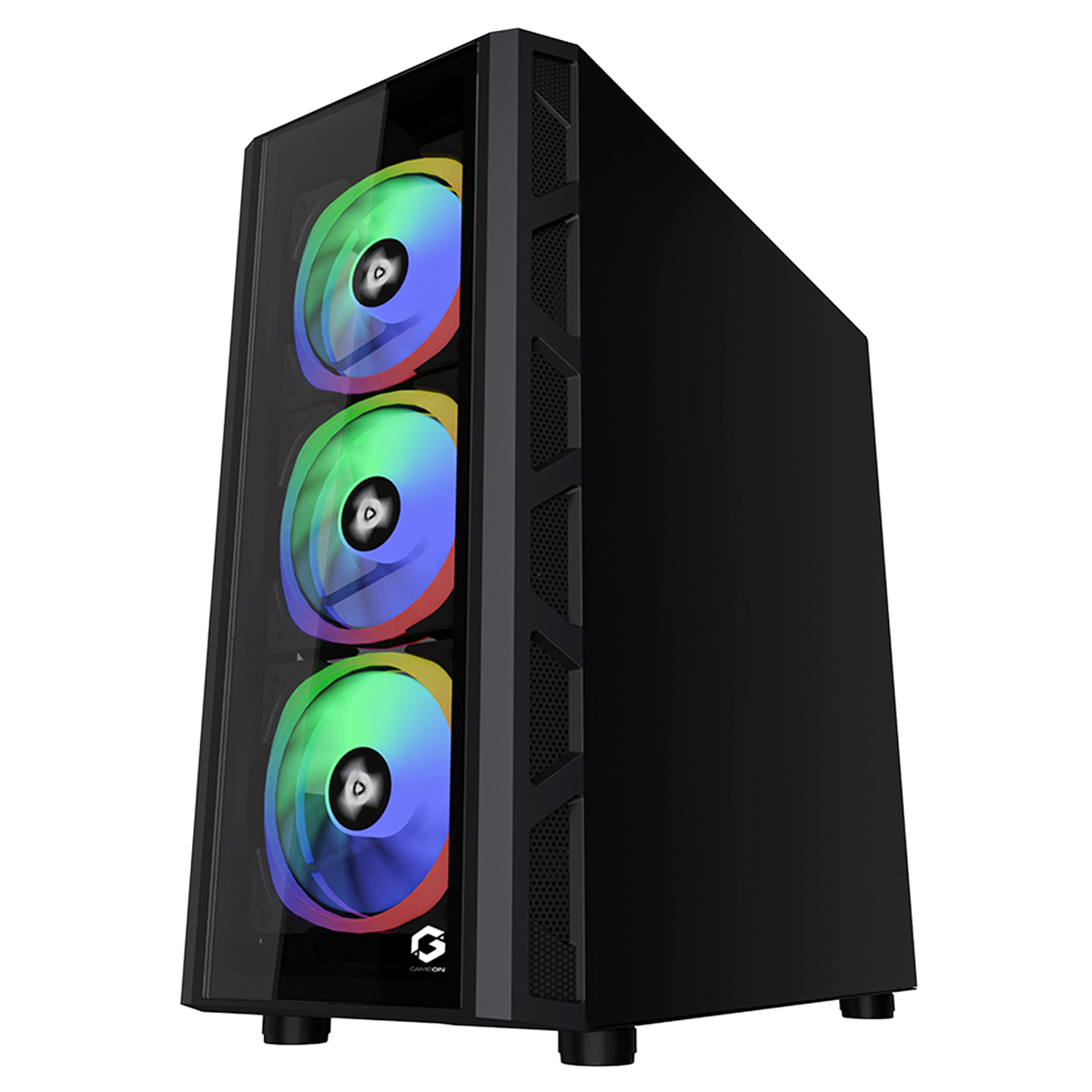 GAMEON TRIDENT II Mid Tower Gaming Case (ARGB)