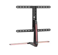 GAMEON GO-2021 RGB Lighting Gaming Table Top Stand For Gaming And Office Use, 37" - 65", Arm Up To 40 KG, Black