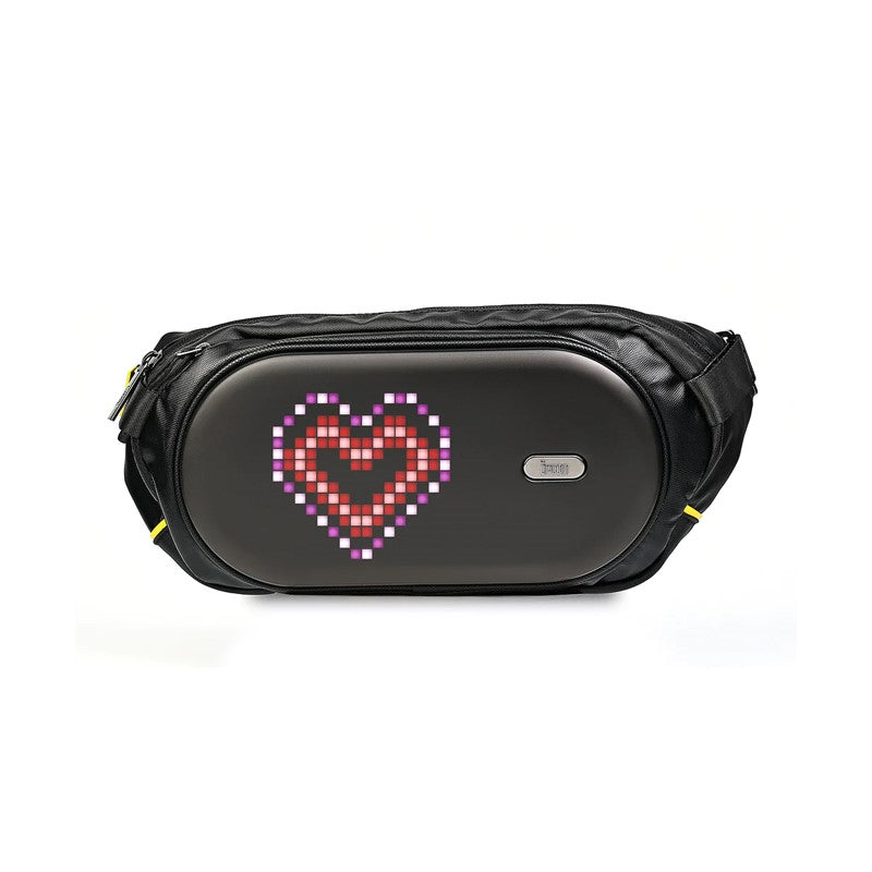Divoom Pixoo Sling Bag-C With LED Customizable Animation Screen And App Control - Black
