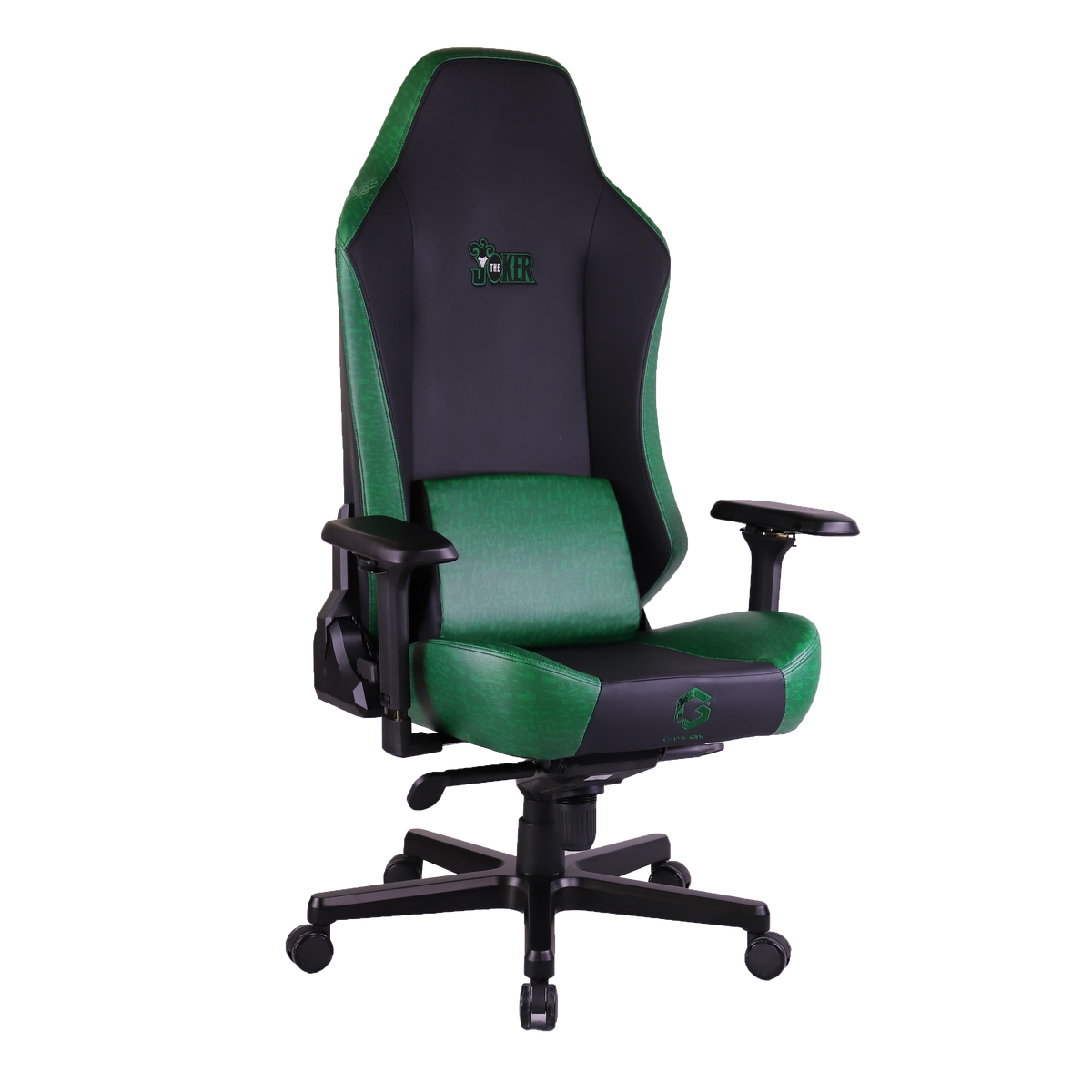 GAMEON x DC Licensed Gaming Chair With Adjustable 4D Armrest & Metal Base - Joker