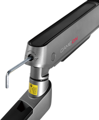 GAMEON GO-2151 PRO V2 Dual Monitor Arm For Gaming And Office Use, 17" - 32" With RGB Lighting, Each Arm Up To 9 KG, Space Grey