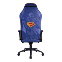 GAMEON x DC Licensed Gaming Chair With Adjustable 4D Armrest & Metal Base - Superman