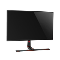 GAMEON GO-2021 RGB Lighting Gaming Table Top Stand For Gaming And Office Use, 37" - 65", Arm Up To 40 KG, Black