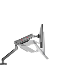 GAMEON GO-2168 PRO V2 Single Monitor Arm For Gaming And Office Use, 17" - 32" With RGB Lighting, Arm Up To 9 KG, Space Grey