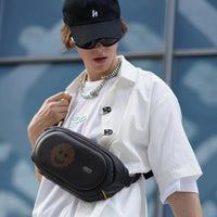 Divoom Pixoo Sling Bag-C With LED Customizable Animation Screen And App Control - Black