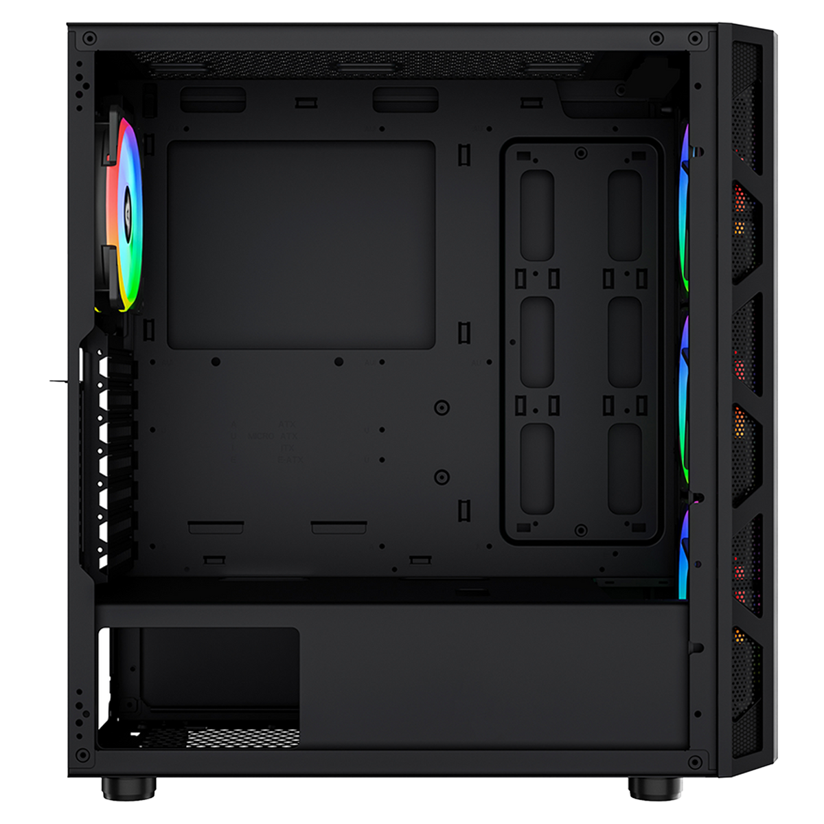 GAMEON TRIDENT II Mid Tower Gaming Case (ARGB)