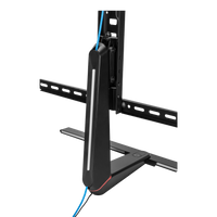 GAMEON GO-2021 RGB Lighting Gaming Table Top Stand For Gaming And Office Use, 37" - 65", Arm Up To 40 KG, Black