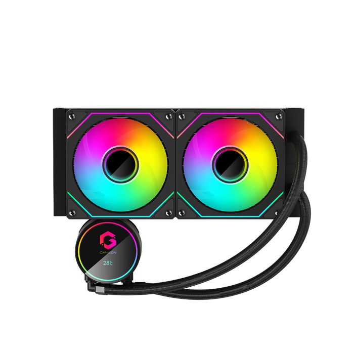 GAMEON - GO-240 KRAKEN II A380 Liquid CPU Cooler - Black