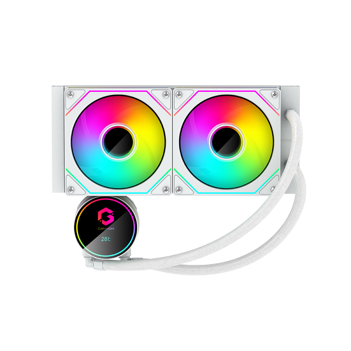 GAMEON - GO-240 KRAKEN II A380 Liquid CPU Cooler - White