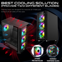 Customized Gaming PC Bundle - Intel i5 12400F Processor, 16GB RAM, 1TB SSD, RTX 3050 6GB, 650W PSU, 24" FHD 180Hz Monitor & All-In-One Gaming Bundle (Keyboard, Headset, Mouse & Mousepad) - Black