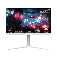 GAMEON GOAP27QHD380IPS Artic Pro Series 27" QHD, 380Hz, MPRT 0.5ms, HDMI 2.1, Fast IPS Gaming Monitor (Supports PS5) - White