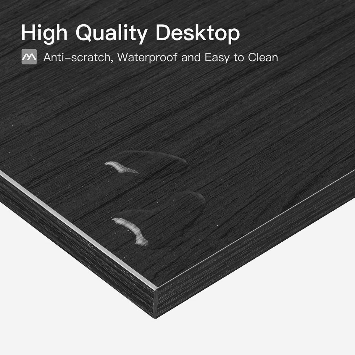 GAMEON 3 in 1 L-Shaped Slayer II XL Series Gaming Desk (Size: 150*112*74cm & Table top 100*48cm + 60*48cm) With Accessories Stand GOSLAYERXLII  - Black