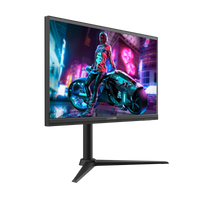GAMEON GOM27QHD180IPS Midnight Pro Series 27" QHD, 180Hz, MPRT 0.3ms, HDMI 2.1, Fast IPS Gaming Monitor (Supports PS5) - Black